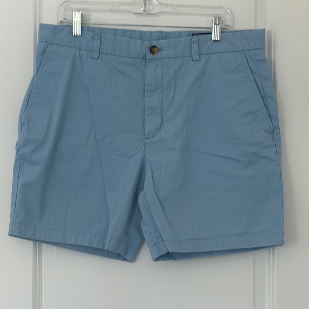 Vineyard Vines Blue Flat Front Shorts Classic Style